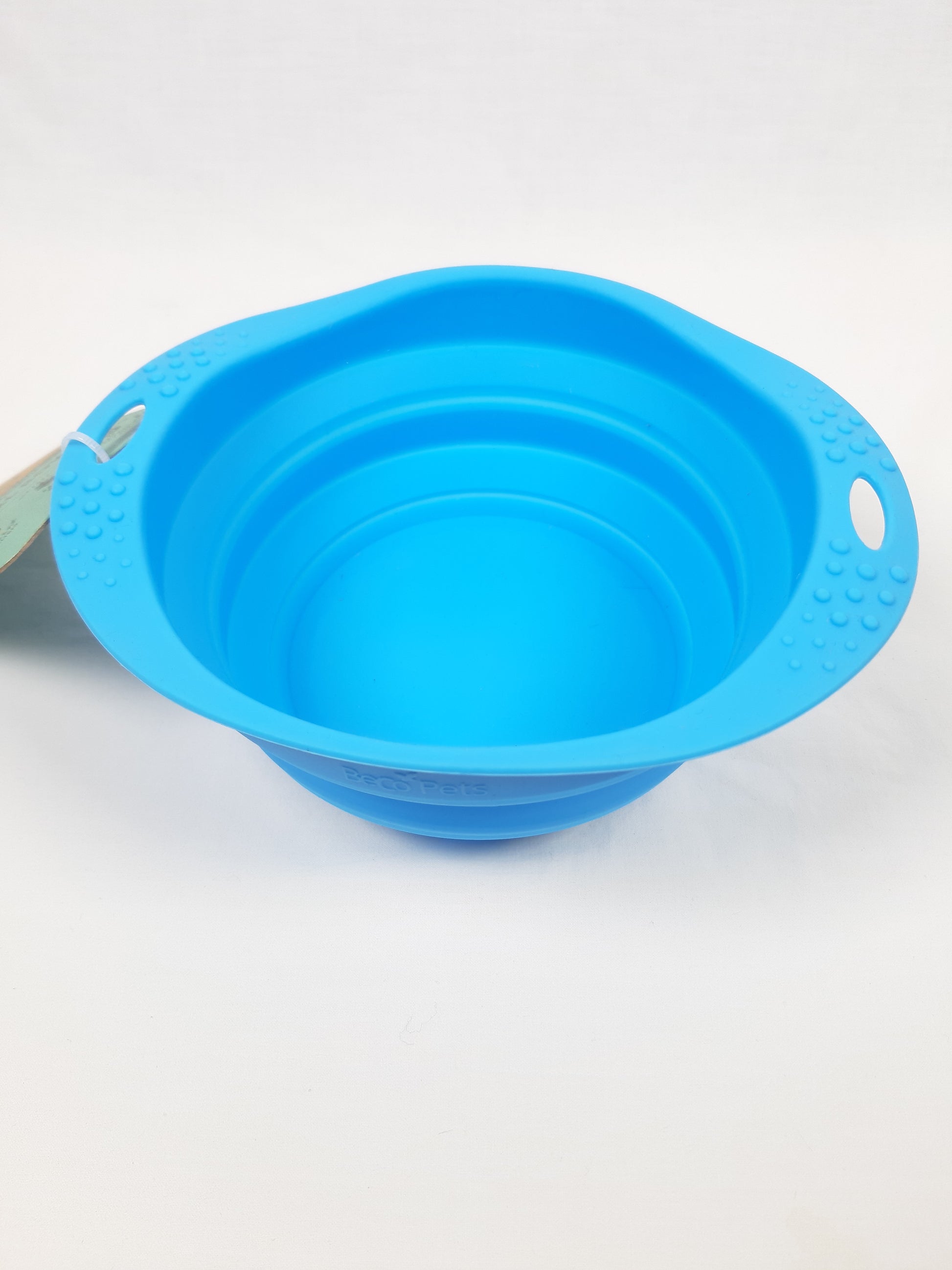 CIOTOLA DA VIAGGIO IN SILICONE CELESTE