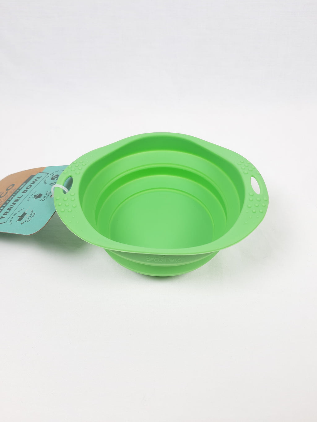 CIOTOLA DA VIAGGIO IN SILICONE VERDE