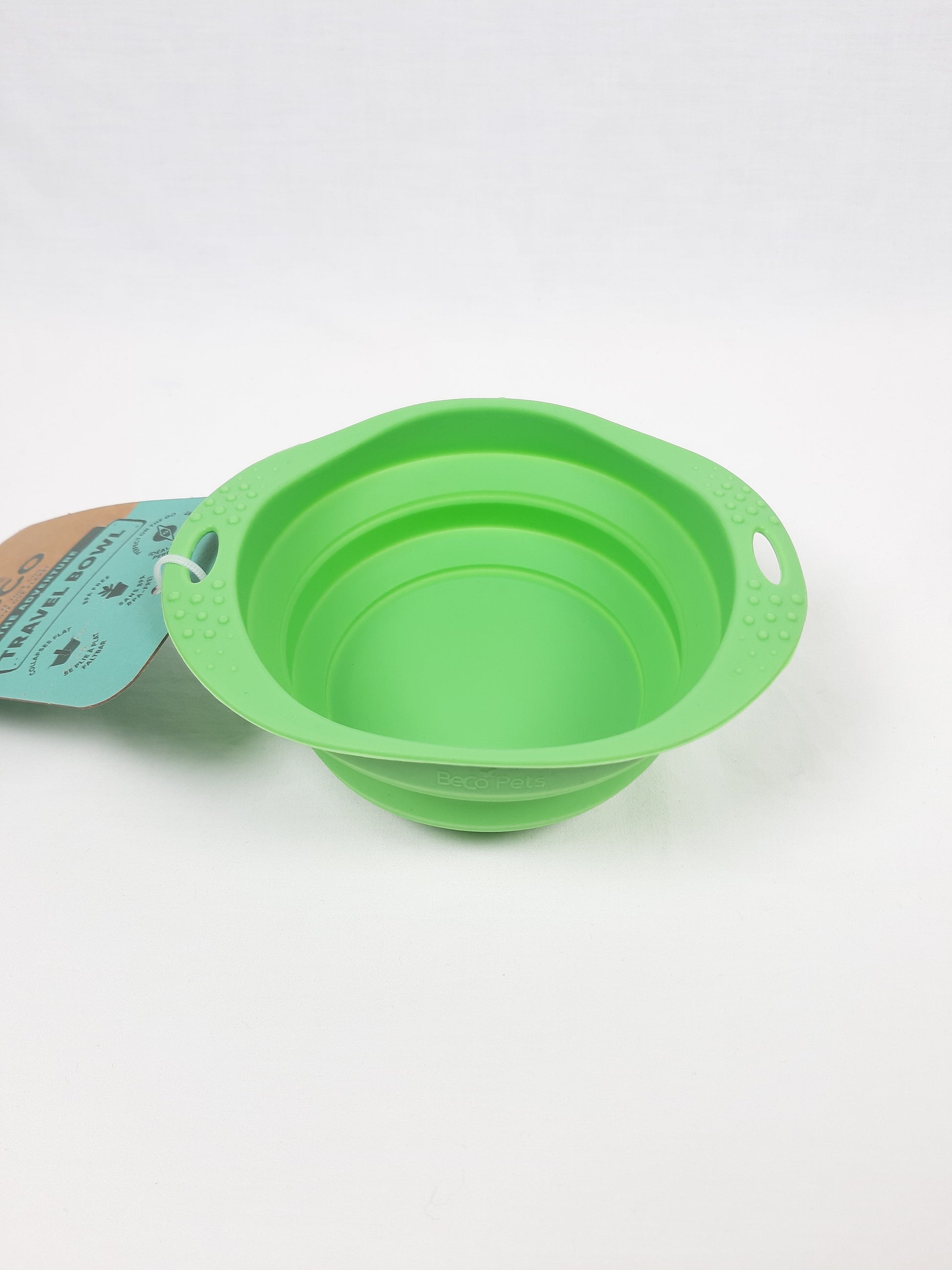 CIOTOLA DA VIAGGIO IN SILICONE VERDE