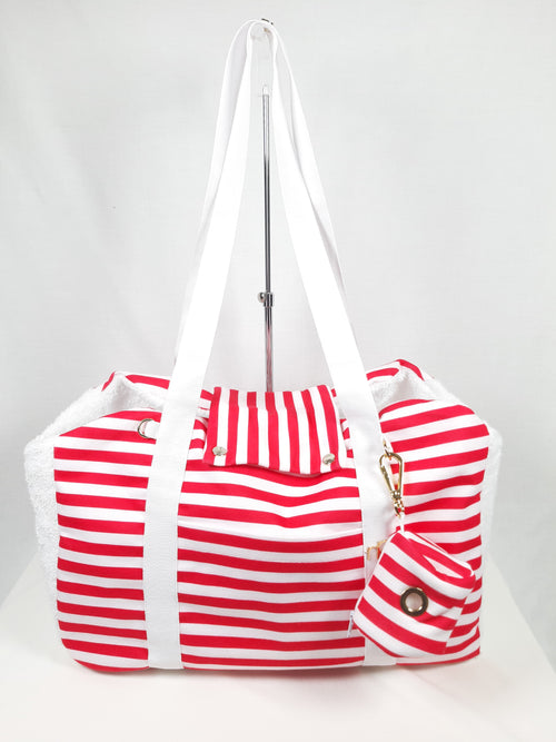 BORSA ESTIVA A RIGHE