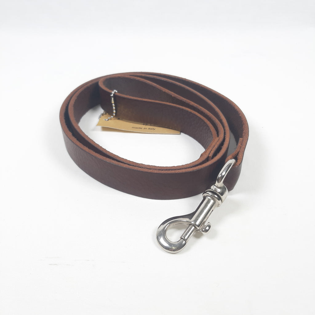 GUINZAGLIO IN CUOIO BASIC h.2,5CM