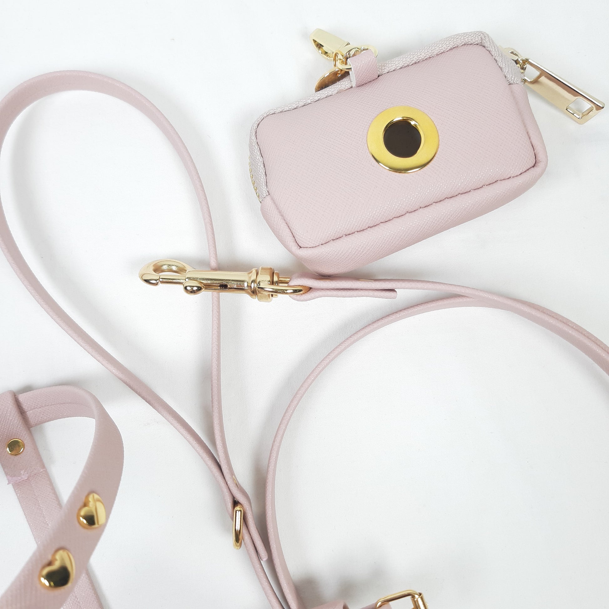 SET PETTORINA E GUINZAGLIO GLAM ROSA CIPRIA