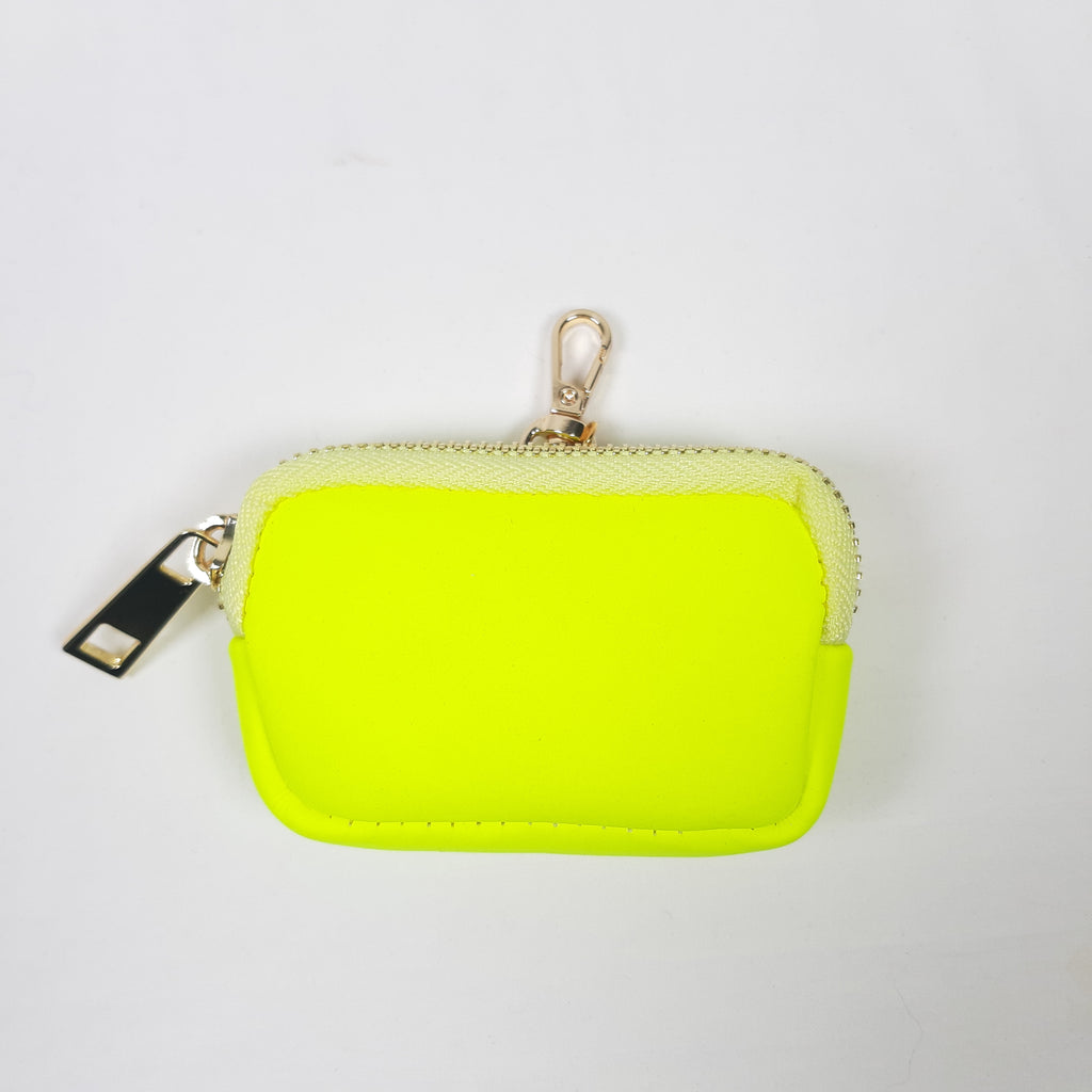 PORTASACCHETTI GLAM GIALLO FLUO