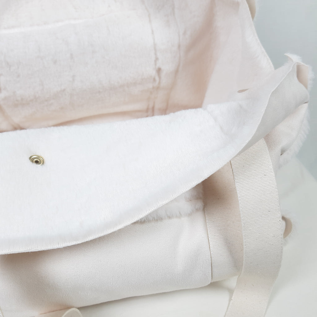 BORSA INVERNALE SOFTBAG AVORIO