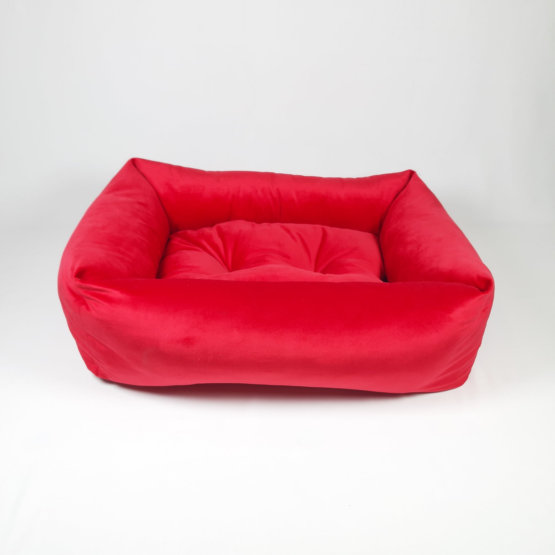 DIVANETTO VELLUTO ROSSO