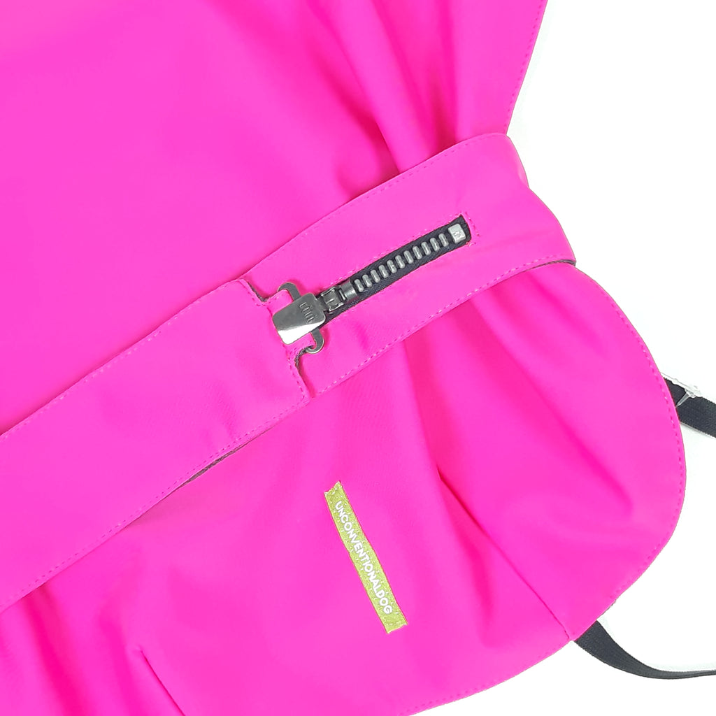 IMPERMEABILE IN TESSUTO TECNICO EVERYDAY FUCSIA