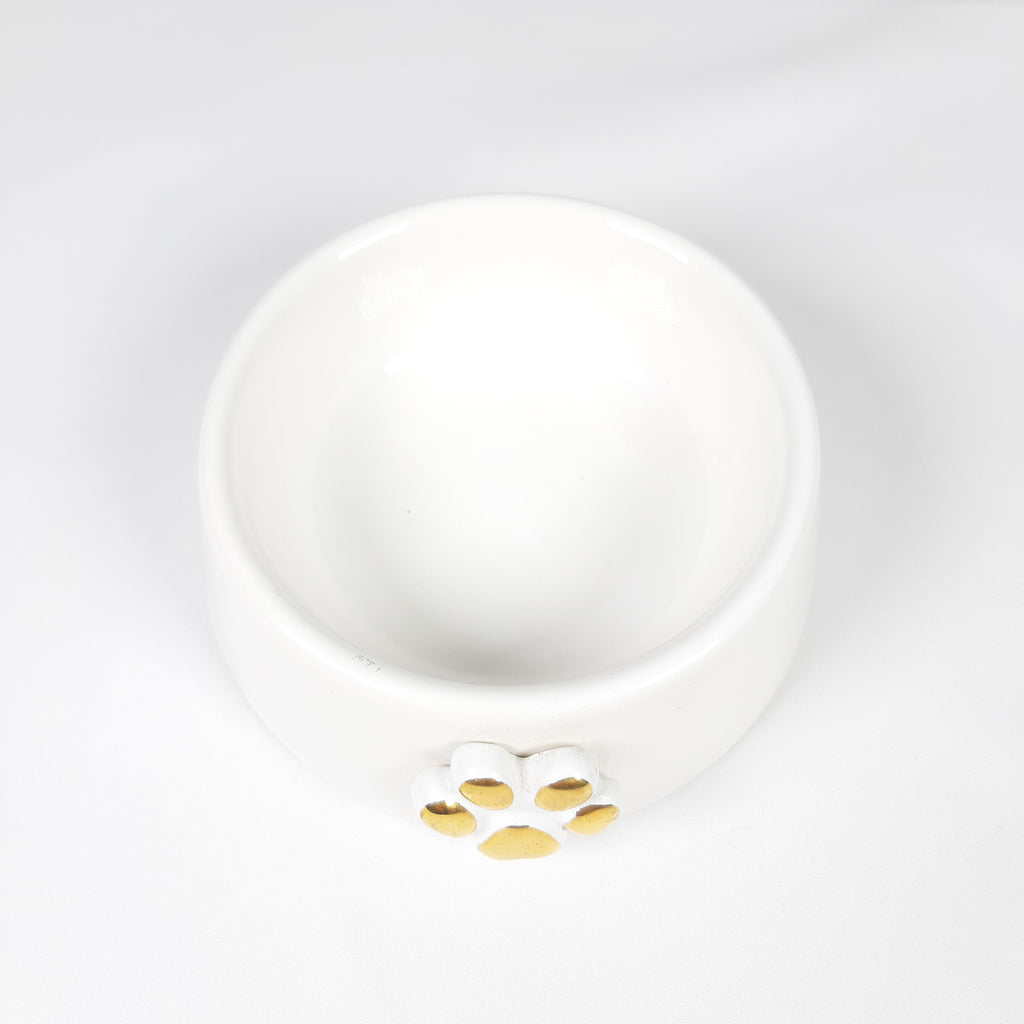 CIOTOLA CERAMICA BIANCO ZAMPETTA ORO