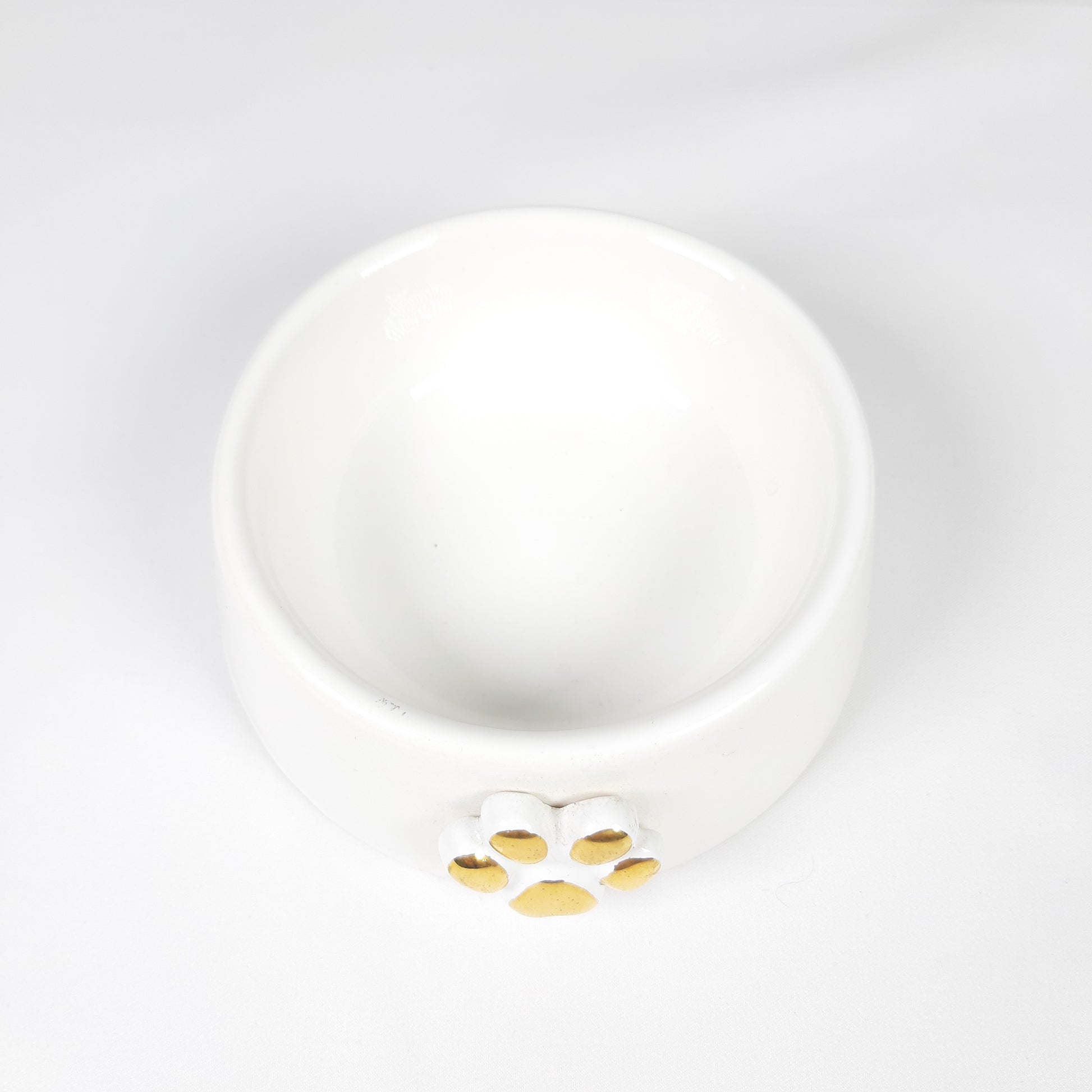 CIOTOLA CERAMICA BIANCO ZAMPETTA ORO