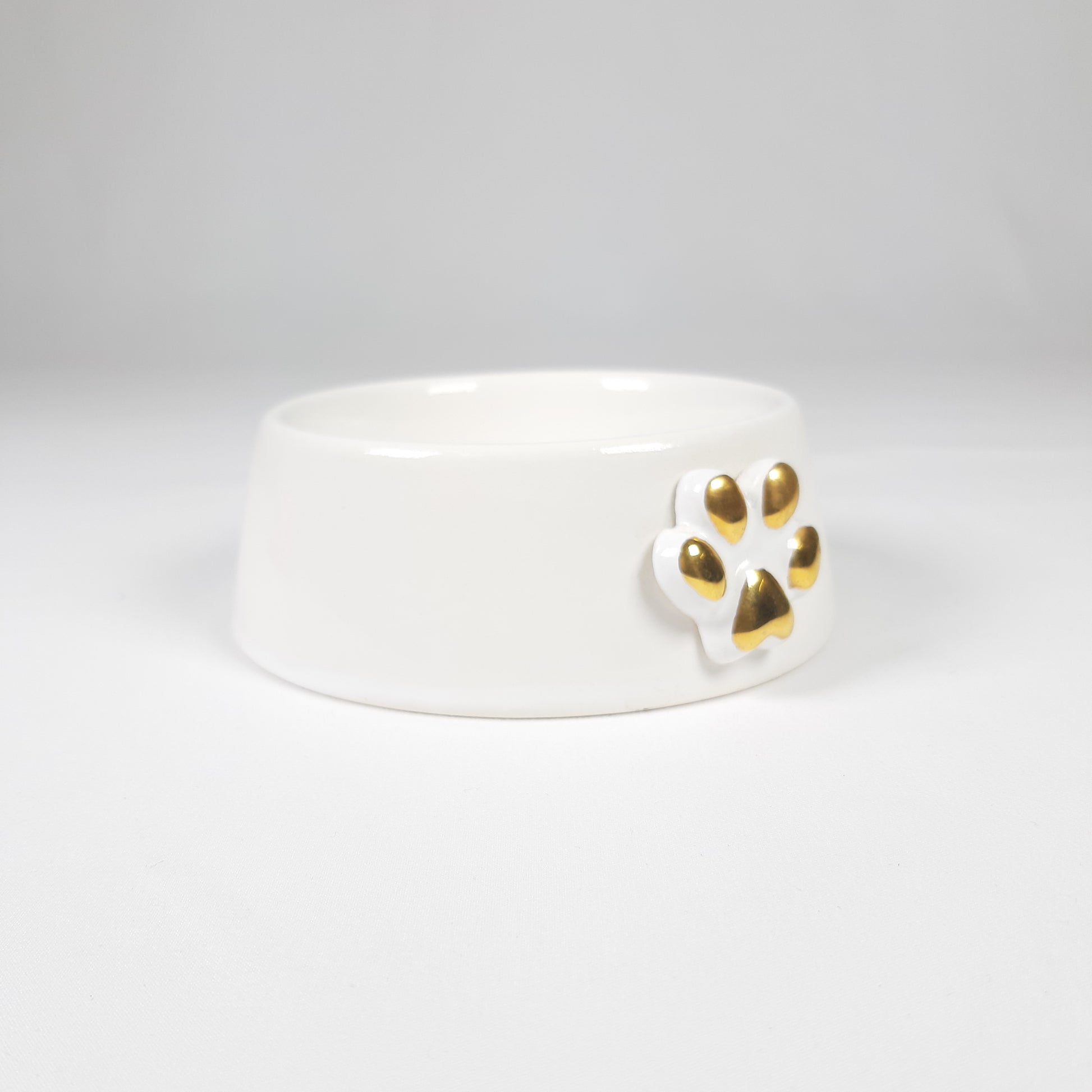 CIOTOLA CERAMICA BIANCO ZAMPETTA ORO