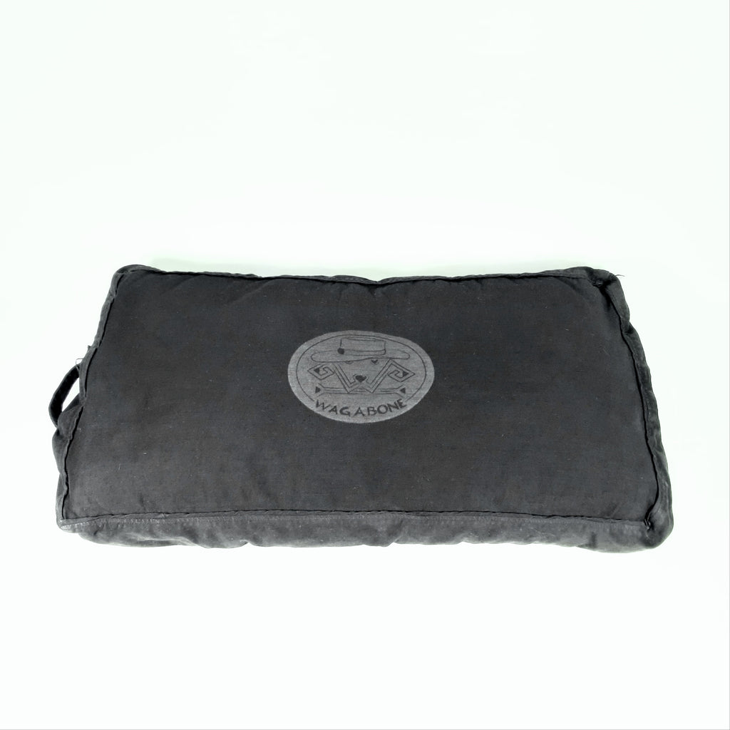 CUSCINO DENIM SFODERABILE NERO