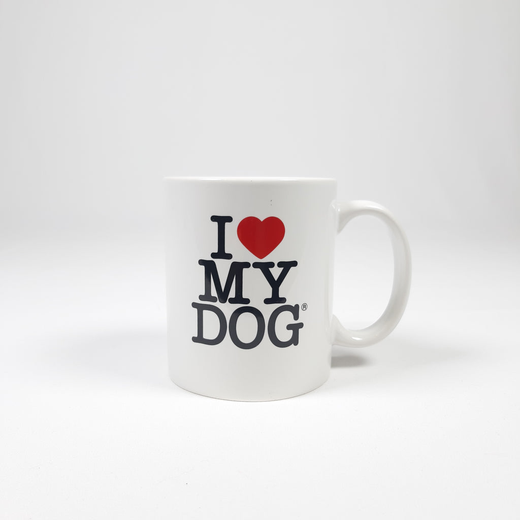 TAZZA IN CERAMICA ILOVEMYDOG BIANCO