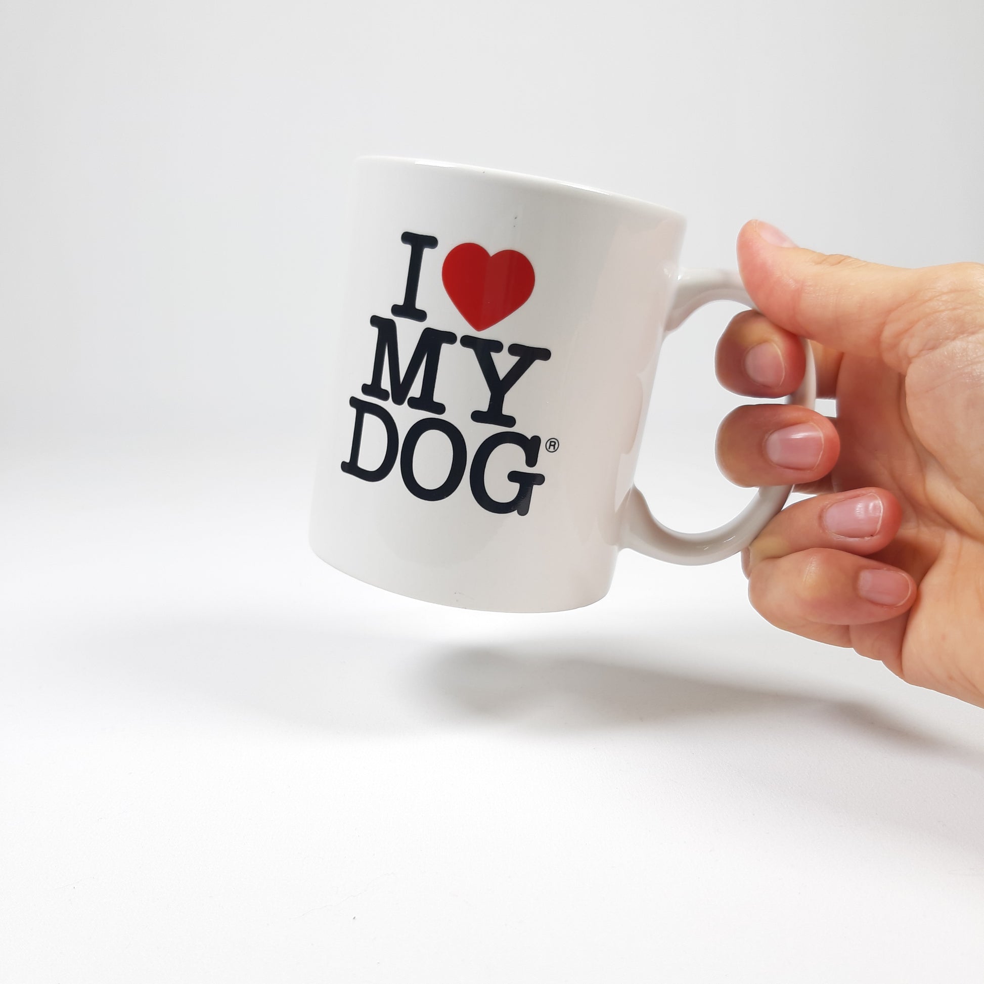 TAZZA IN CERAMICA ILOVEMYDOG BIANCO
