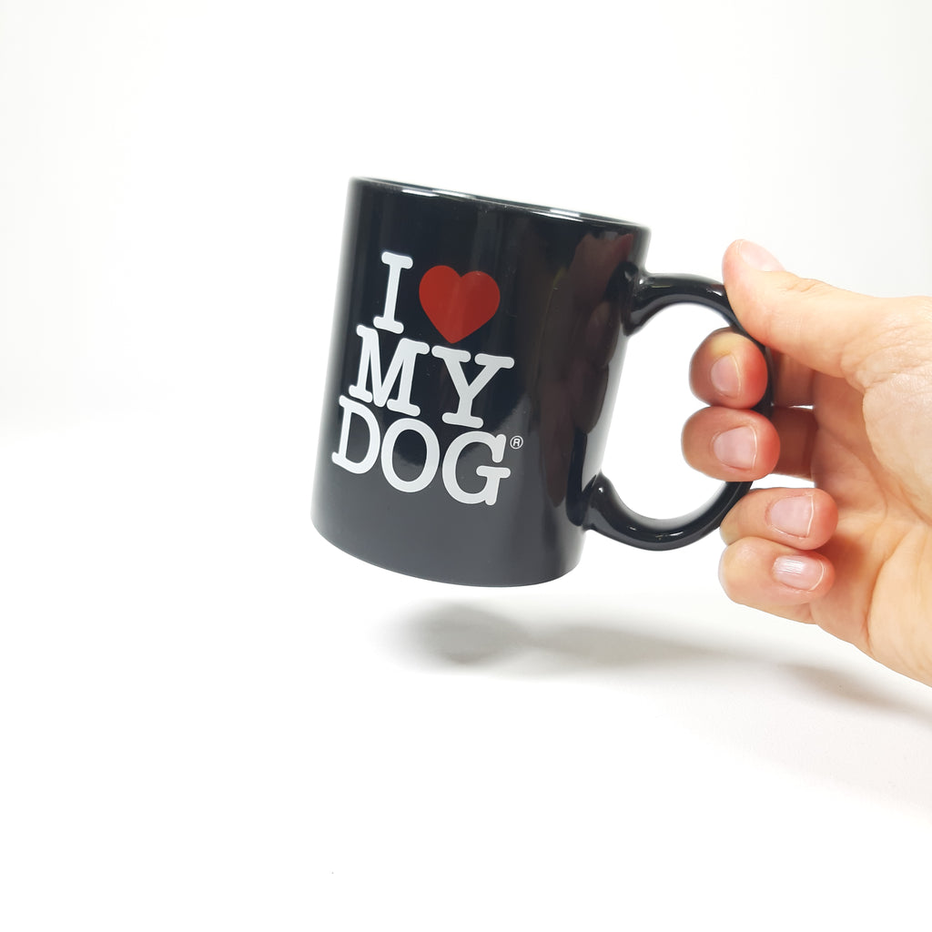 TAZZA IN CERAMICA ILOVEMYDOG NERO
