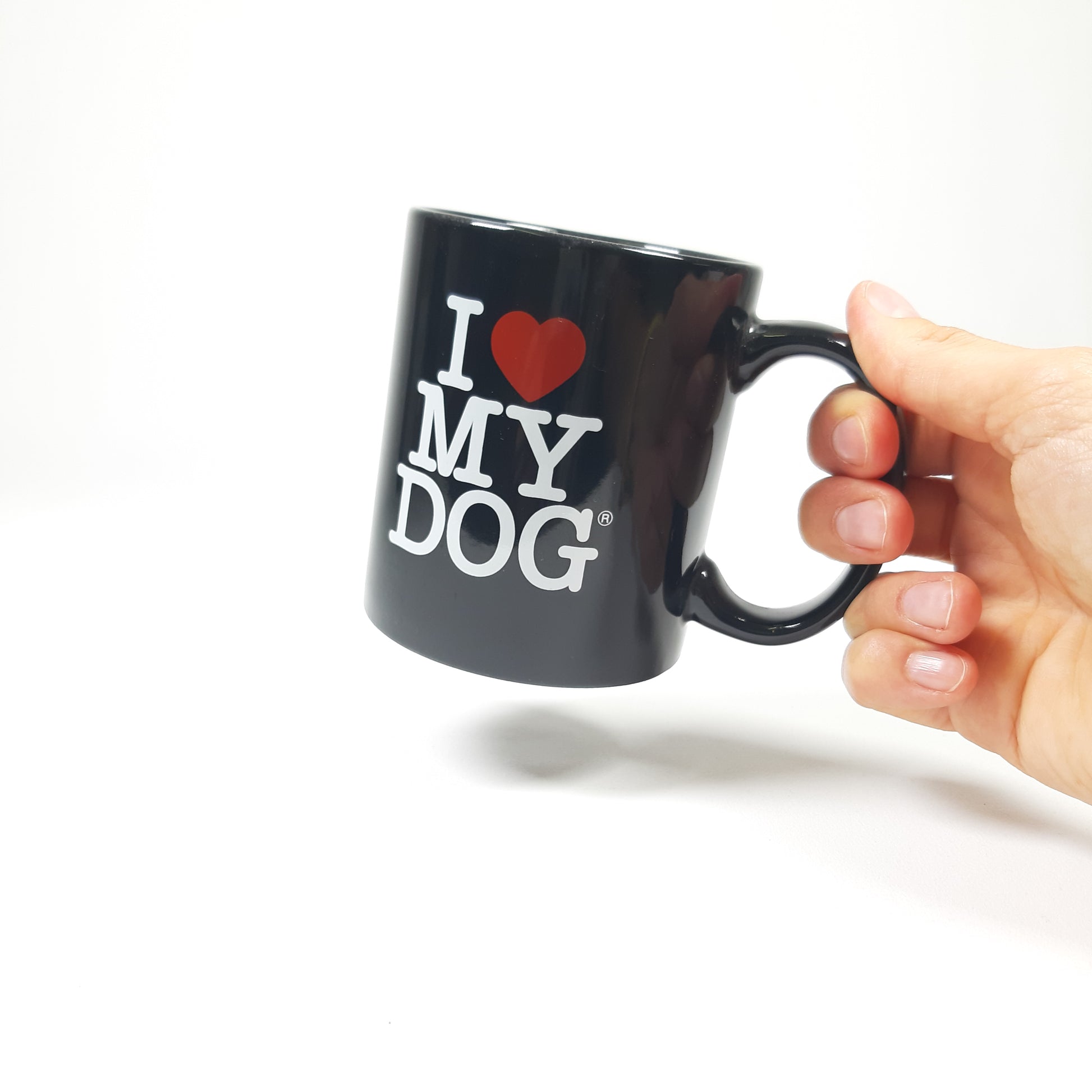 TAZZA IN CERAMICA ILOVEMYDOG NERO