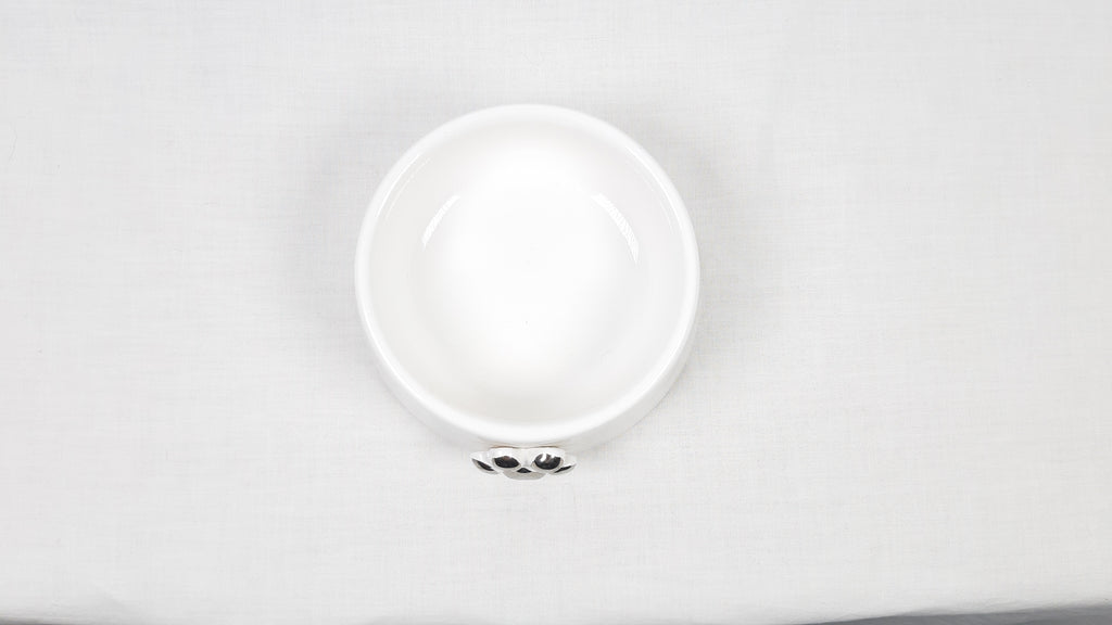 CIOTOLA CERAMICA BIANCO ZAMPETTA ARGENTO