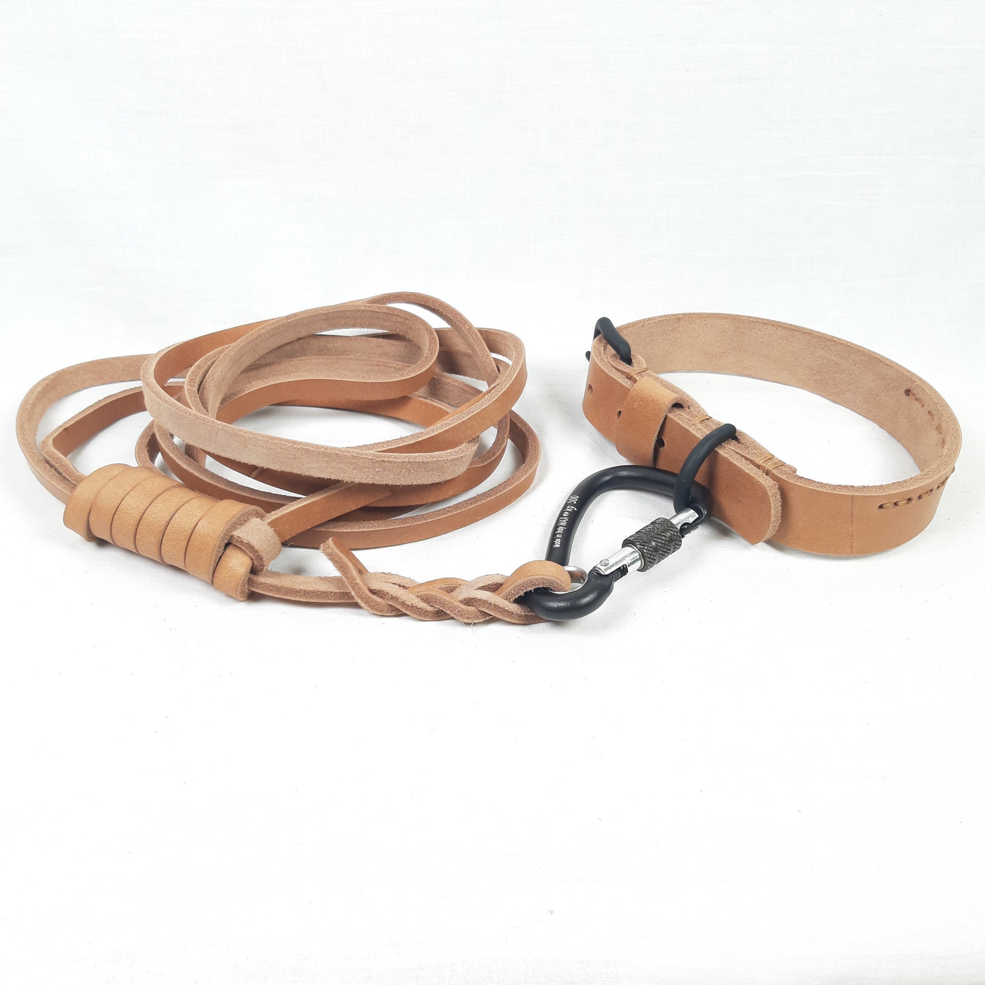 COLLARE IN CUOIO HOBO h.2,5CM